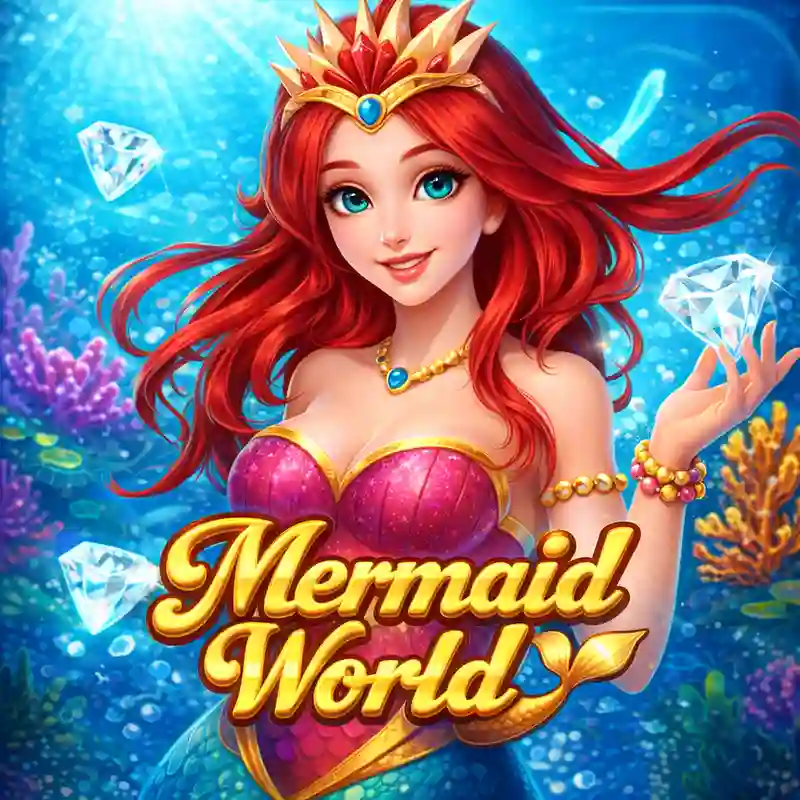 Mermaid World casino game interface - Play at 2ezbet